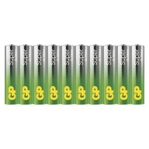 Alkalická batéria GP Super Alkaline LR03 (AAA), 10 ks