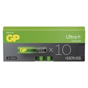 Alkalická batéria GP Ultra Plus LR03 (AAA) 10 ks