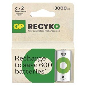 Nabíjacia batéria GP ReCyko 3000 (C), 2 ks