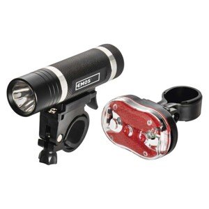 LED predné + zad. sviet. na bicykel P3920 na 5× AAA, 150 lm