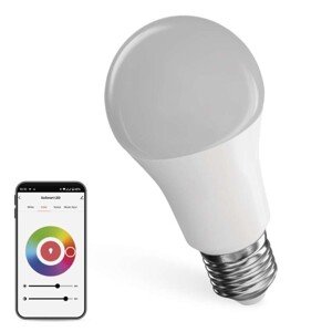LED žiarovka GoSmart A60 / E27 / 11 W (75 W) / 1 050 lm / RGB / stmievateľná / WiFi
