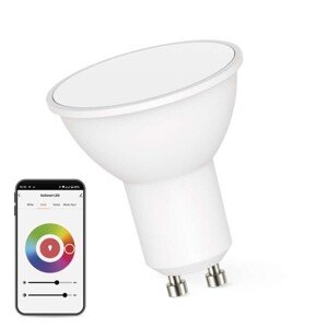 LED žiarovka GoSmart MR16 / GU10 / 4,8 W (35 W) / 400 lm / RGB / stmievateľná / WiFi