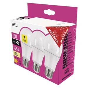 5 + 1 zdarma – LED žiarovka Classic A60 / E27 / 14 W (100 W) / 1 521 lm / teplá biela