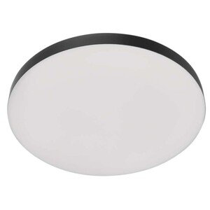 LED prisadené svietidlo DIONI kruhové, čierné,18W, CCT