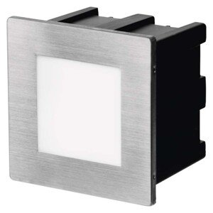 LED orientačné vstavané svietidlo AMAL 80×80, 2W teplá b.,IP65