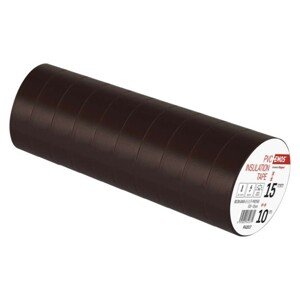 Izolačná páska PVC 15mm / 10m hnědá, 10ks