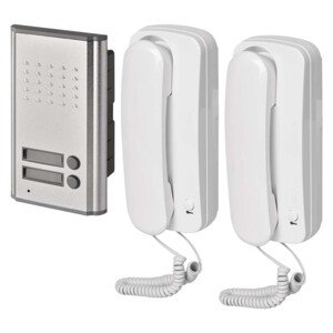 Bezdrôtová sada domáceho audio vrátnika H1086, 2 účastníci