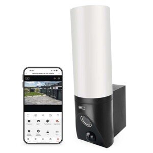 GoSmart Vonkajšia otočná kamera IP-310 TORCH s WiFi a svetlom, čierna