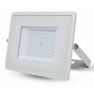 LED reflektor , 200 W , Ultra Slim , studená biela , SAMSUNG chip , 5 rokov záruky , biely