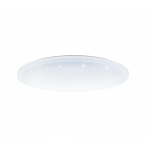 LED svietidlo , stropné , 36W , prisadené , 48 cm , okruhlé , UFO , CCT , krištáľový efekt , 3 farebná teplota , 3in1