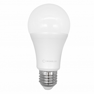 LED lampa, žiarovka, žiarovka, objímka E27, 15W, studená biela, A60, COSMOLED