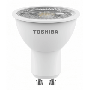 LED svietidlo, žiarovka, bodovka,  GU10 pätica , 7 Watt , 38° , studená biela , TOSHIBA , 5 rokov záruky