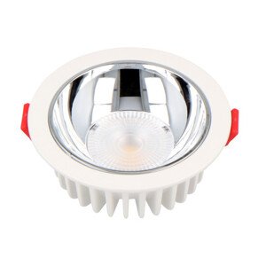 LED panel, hlboký reflektor, 15 W, zapustený, okrúhly, neutrálna biela, UGR < 19, 5 rokov záruka, QUANTUM