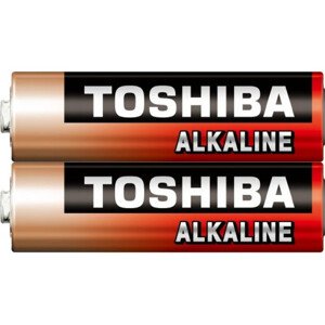 Ceruzová batéria AA (LR6), 1,5 Volt, 2 kusy, odolná, batéria, Red Alkaline, TOSHIBA