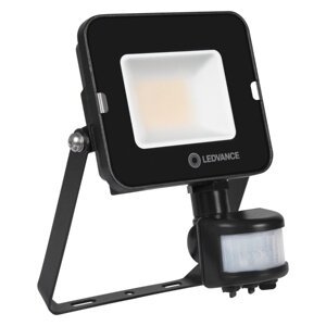 LED reflektor 20W 2000lm 4000K IP65 čierny so senzorom pohybu a súmraku LEDVANCE COMPACT V