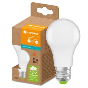 LED žiarovka PCR E27 A60 8,5W = 60W 806lm 4000K 200° Eco Recycling Neutral LEDVANCE