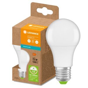 LED žiarovka PCR E27 A60 10W = 75W 1055lm 4000K 200° Eco Recycling Neutral LEDVANCE