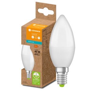 LED žiarovka PCR E14 B40 4,9W = 40W 470lm 4000K 200° Eco Recycling Warm LEDVANCE