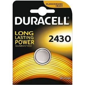 Duracell lítiová 2430 BATÉRIA DL2430 CR2430 konzolová kalkulačka