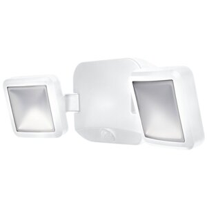 LED reflektor 10W 480lm 4000K IP54 biely s detektorom pohybu LEDVANCE SPOTLIGHT batériový Twin