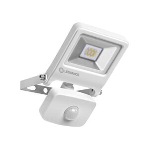 LED reflektor 10W 800lm 3000K IP44 biely so senzorom pohybu LEDVANCE Floodlight Endura