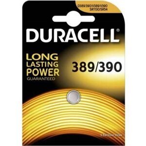 DURACELL SILVER BATÉRIA D 389 390 G10 SR54 1,5V Blister 1ks.