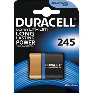 DURACELL ULTRA DL 245 2CR5 6V LITHIUM BATÉRIA Blister 1ks