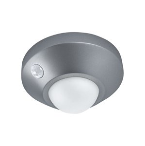 LED Nightlux Stropné strieborné 1,70W 105lm 4000K IP20 Ledvance nočné svetlo so senzorom pohybu