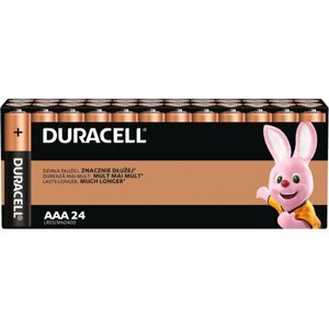 Alkalické batérie DURACELL Basic AAA LR03 24ks