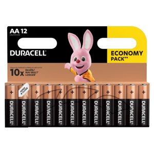 Duracell Basic AA alkalické batérie LR6 blister 12ks
