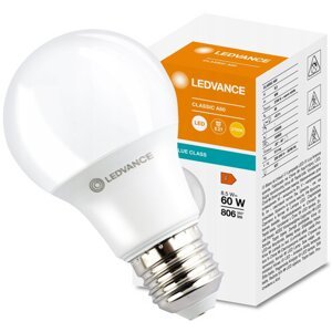 LED žiarovka E27 A60 8,5W = 60W 806lm 2700K Warm 360° LEDVANCE