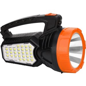 LED dobíjací solárny dielenský reflektor 1,6W 170LM predný / 2,8W 860LM bočný LB0168 LIBOX