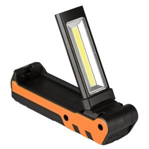 Dobíjacia dielenská skladacia LED COB baterka 400lm PowerBank Magnet USB držiak LB0188 LIBOX