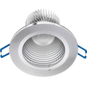 Stropné svietidlo 9W LED DOWNLIGHT DEEP Round 4000K 720lm Silver