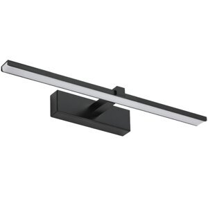 Svietidlo nad zrkadlo VENUS LED kúpeľňové nástenné svietidlo 8W 700lm čierne neutrálne 40cm