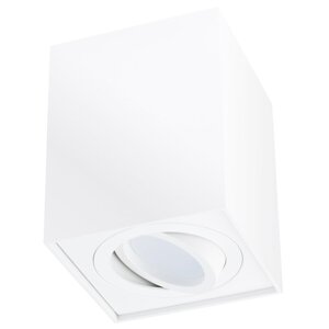HALOGEN Spot Tube Movable AMAT-L GU10 Square White 115mm LUMILED pre povrchovú montáž