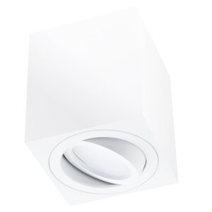 HALOGEN Spot Tube Movable AMAT-M GU10 LUMILED Square White 84mm pre povrchovú montáž