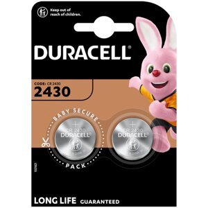 DURACELL Špeciálne batérie DL2430 CR2430 3V 2ks