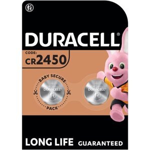 DURACELL Špeciálne batérie DL2450 CR2450 3V 2ks