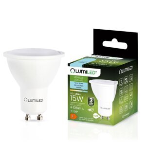 LED žiarovka GU10 1,5W = 15W 135lm 6500K Cold 120° LUMILED