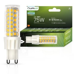 LED žiarovka G9 kapsula 10W = 75W 970lm 6500K Cold 360° LUMILED