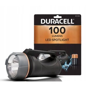 Ručné LED svietidlo na batérie 3xAA 100lm DURACELL