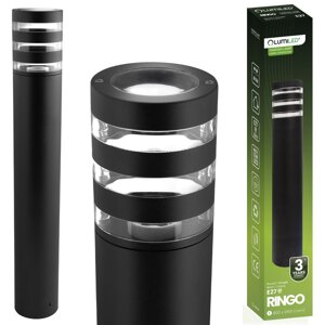 Záhradná vonkajšia stojaca lampa E27 12W LED RINGO 60cm Lumiled