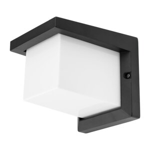 LEVIS LUMILED Štvorcová nástenná lampa E27 do záhrady