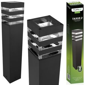 Záhradný vonkajší stojaci LED stĺp E27 12W TAXUS 2 50cm LUMILED