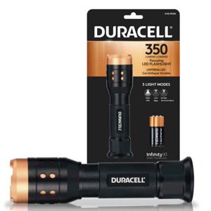 Hliníková LED ručná taktická baterka 3xAA 350lm 3 módy DURACELL