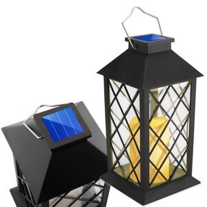 LED solárna záhradná lampa LIRIO Závesná lucerna 28cm LUMILED