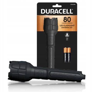 LED gumová ručná baterka 2xAAA 80lm DURACELL