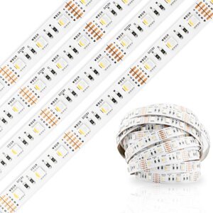 LED pásik 12V 72W 300LED 5050 RGB + NB 12mm 5m