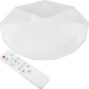 Plafond LED stropné svetlo DIAMOND 72W 4680lm 51cm Vito + diaľkové ovládanie 3000K-6400K